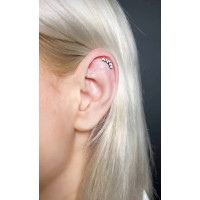 Срібна сережка для хеліксу (40001) Рекомендації для вас - 2