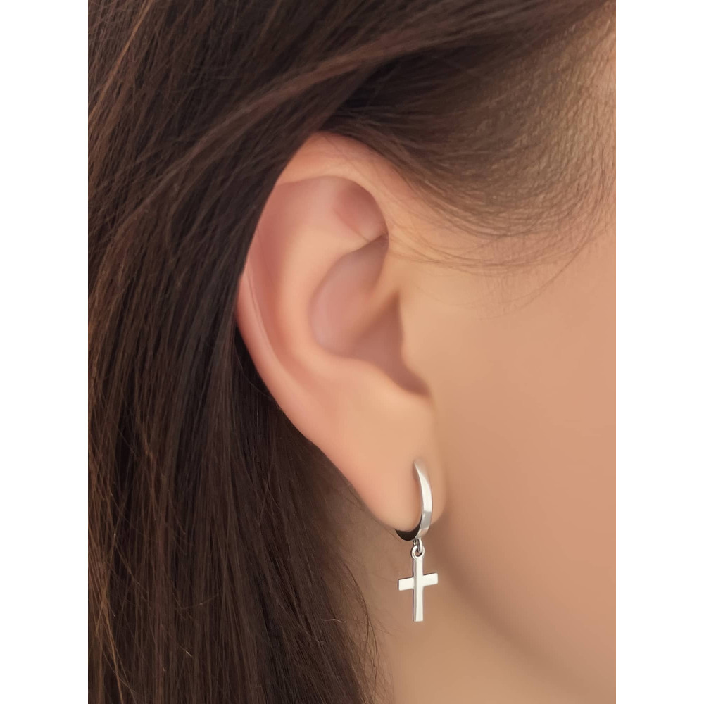 Срібні сережки (40004) - 1