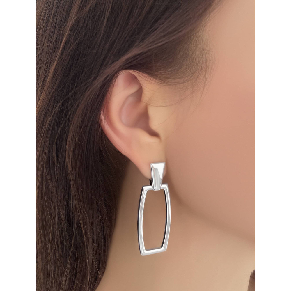 Срібні сережки (40012) - 1