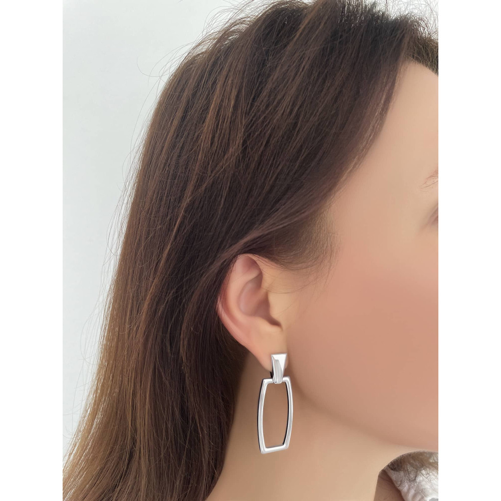 Срібні сережки (40012) - 2