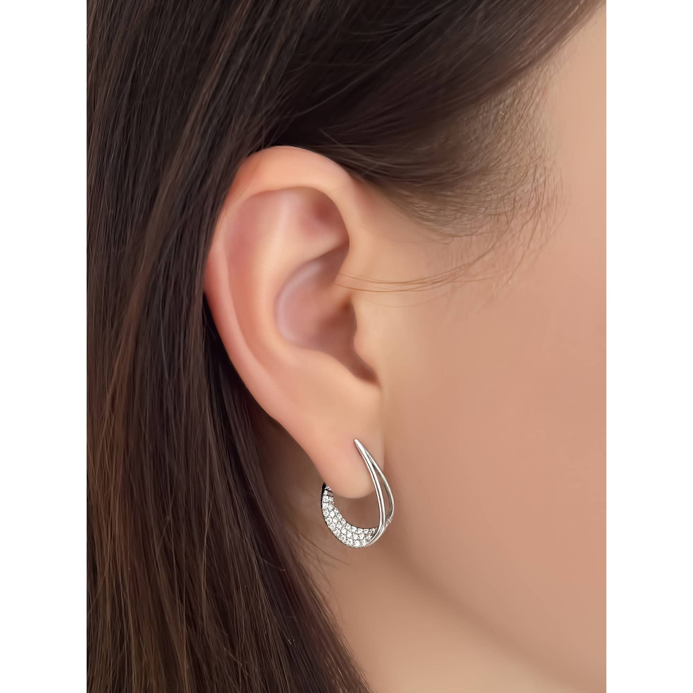 Срібні сережки (40015) - 1