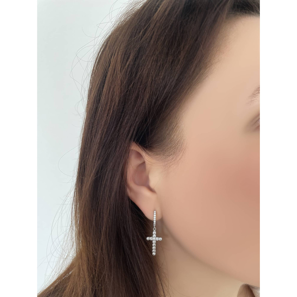 Срібні сережки (40021.1) - 2