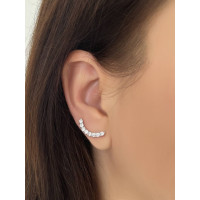 Срібні сережки - кафи (40022) Рекомендації для вас