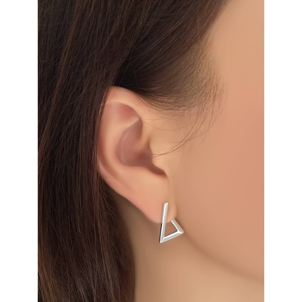 Срібні сережки (40028) - 1