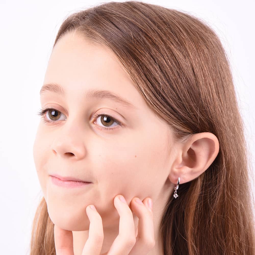 Срібні сережки (40032) - 5