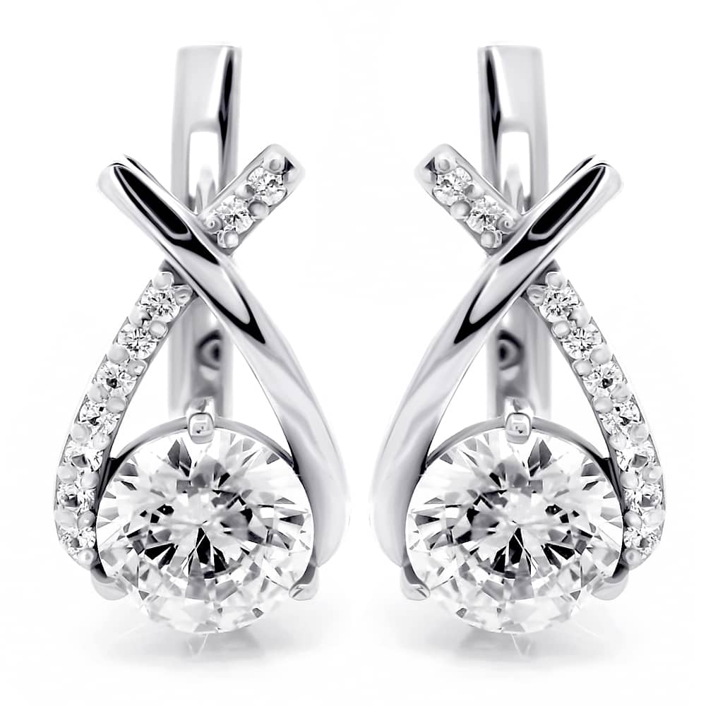 Срібні сережки (40044) - 1