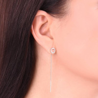 Срібні сережки-протяжки (40050) Рекомендації для вас - 2