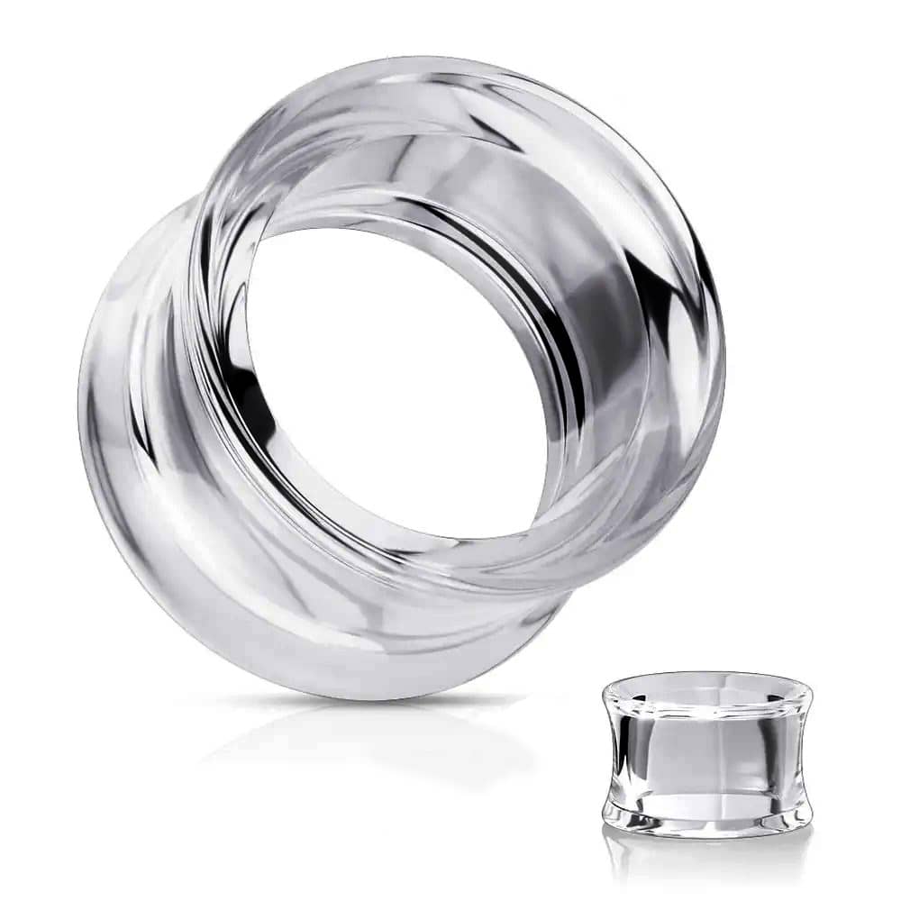 Срібний пірсинг вуха Тунелі (40055шт) - 1