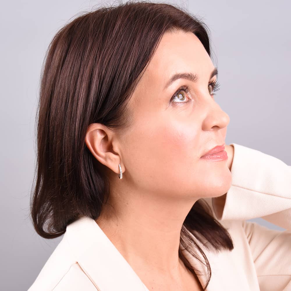 Срібні сережки (40062) - 3