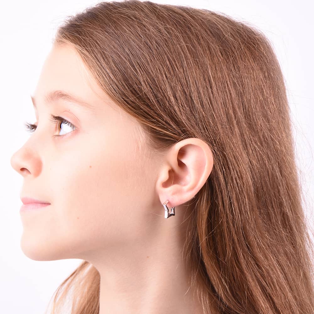 Срібні сережки (40064) - 5