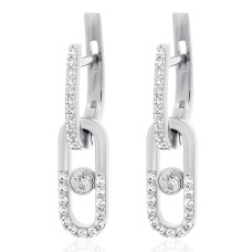 Срібні сережки (40078)