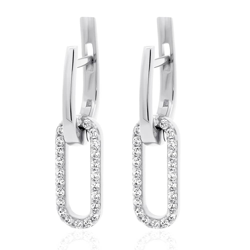 Срібні сережки (40079) - 1