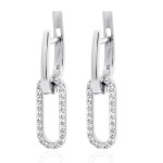 Срібні сережки (40079) - комплект