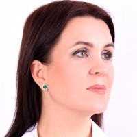 Срібні сережки Конюшина з малахітом (40082.1) Нещодавно переглянуті - 2