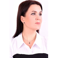 Срібний кулон Конюшина з червоним агатом (7374.4) Рекомендації для вас - 2