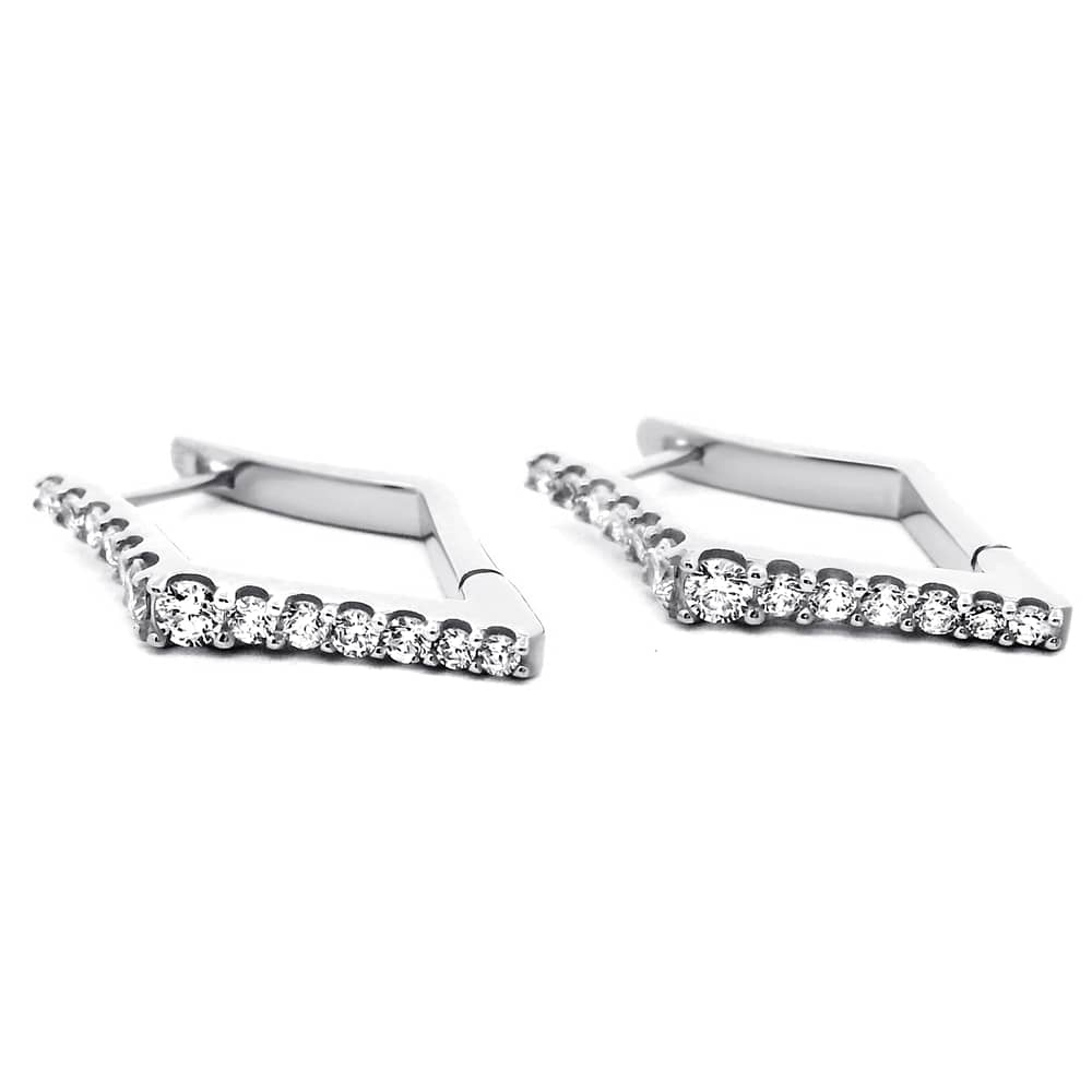 Срібні сережки (40089) - 5