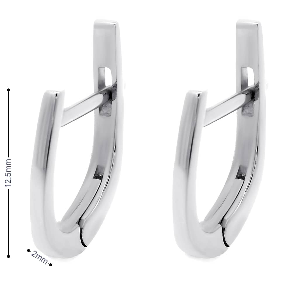 Срібні сережки (40095) - 7