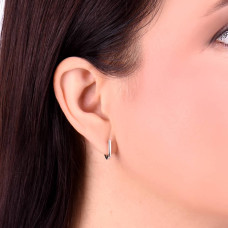 Срібні сережки (40095) - 2