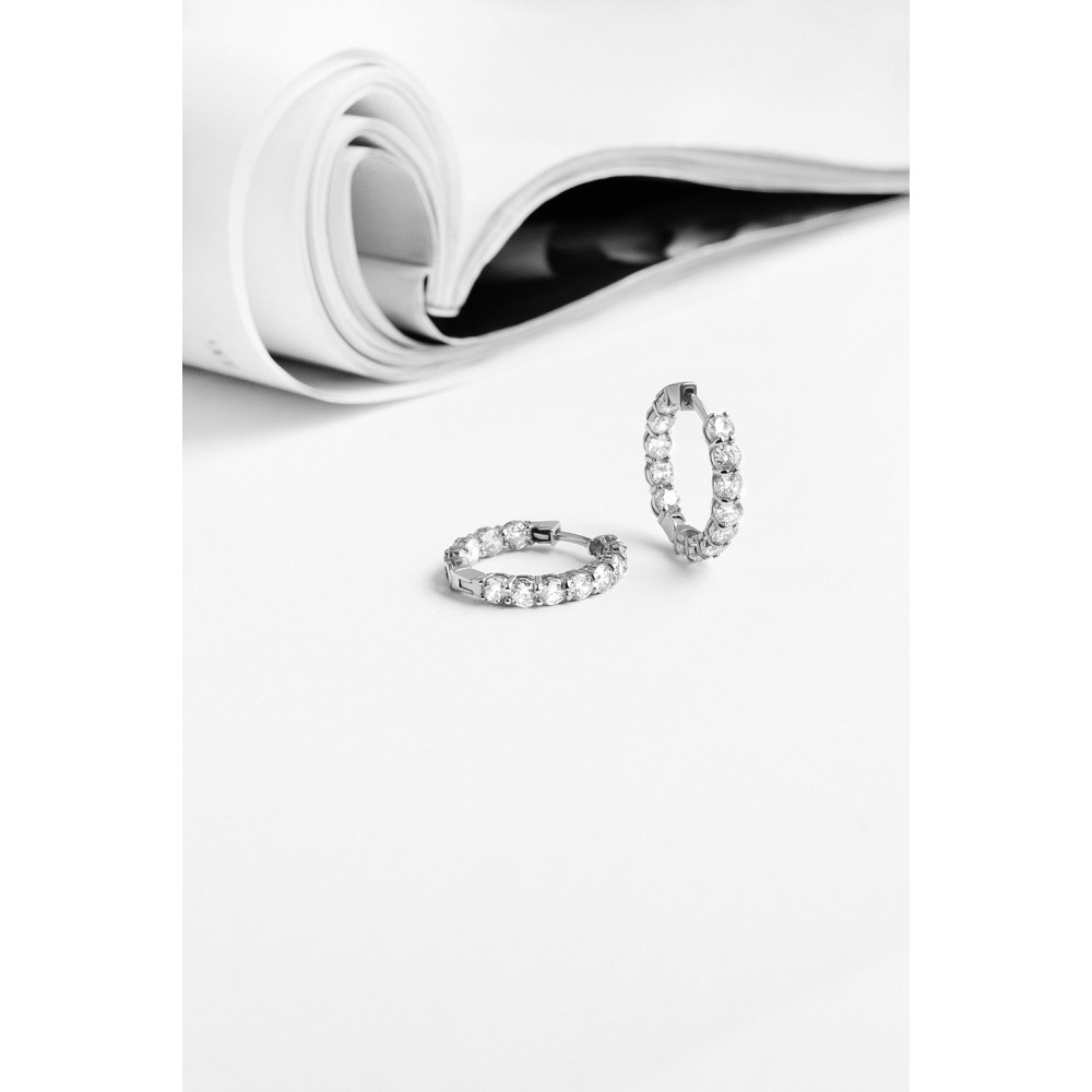 Срібні сережки (4762) - 6