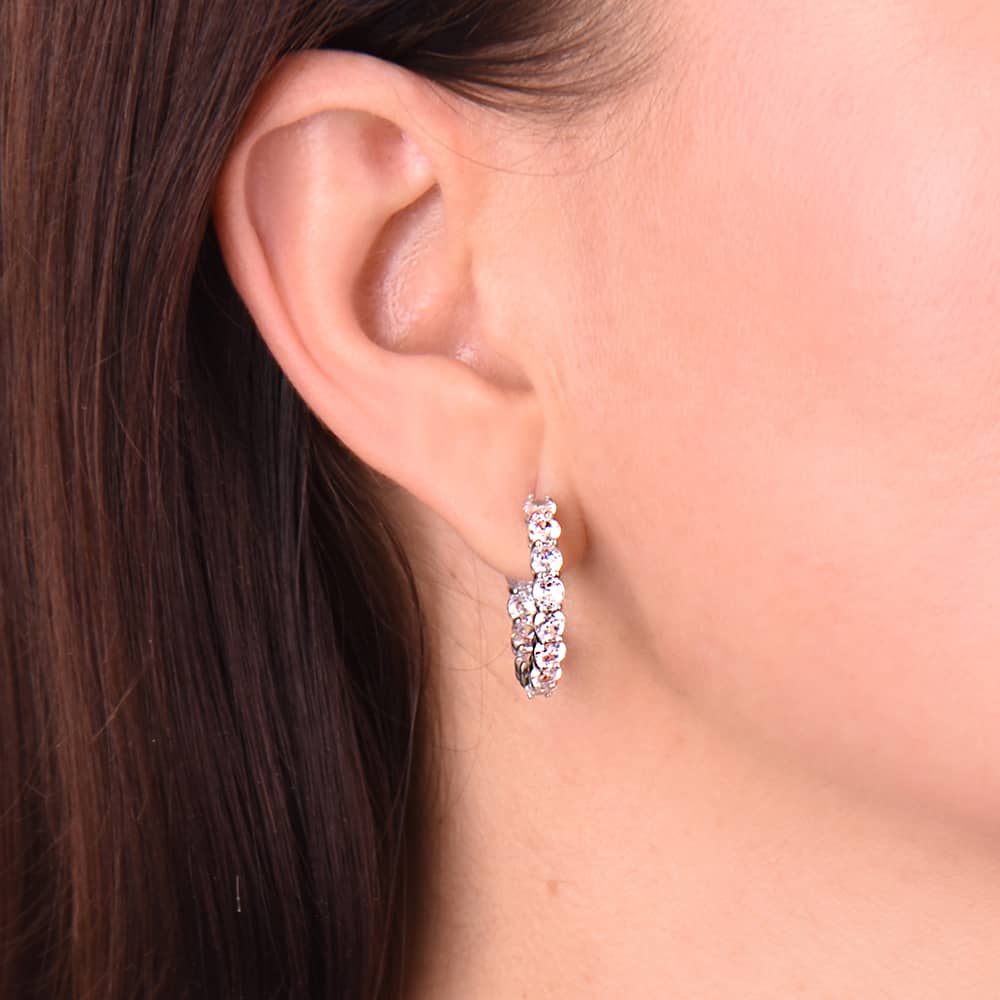 Срібні сережки (4762) - 2