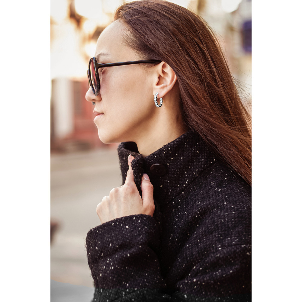 Срібні сережки (4762) - 10