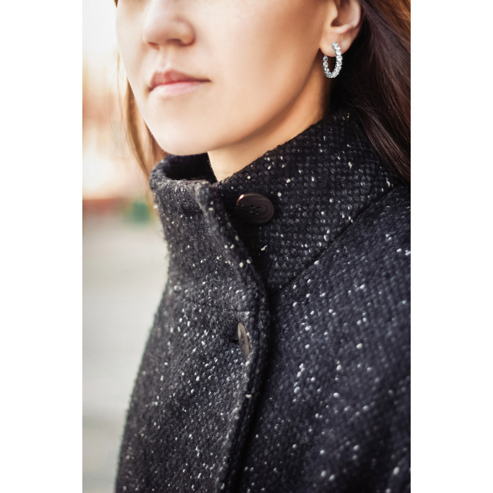 Срібні сережки (4762) - 5