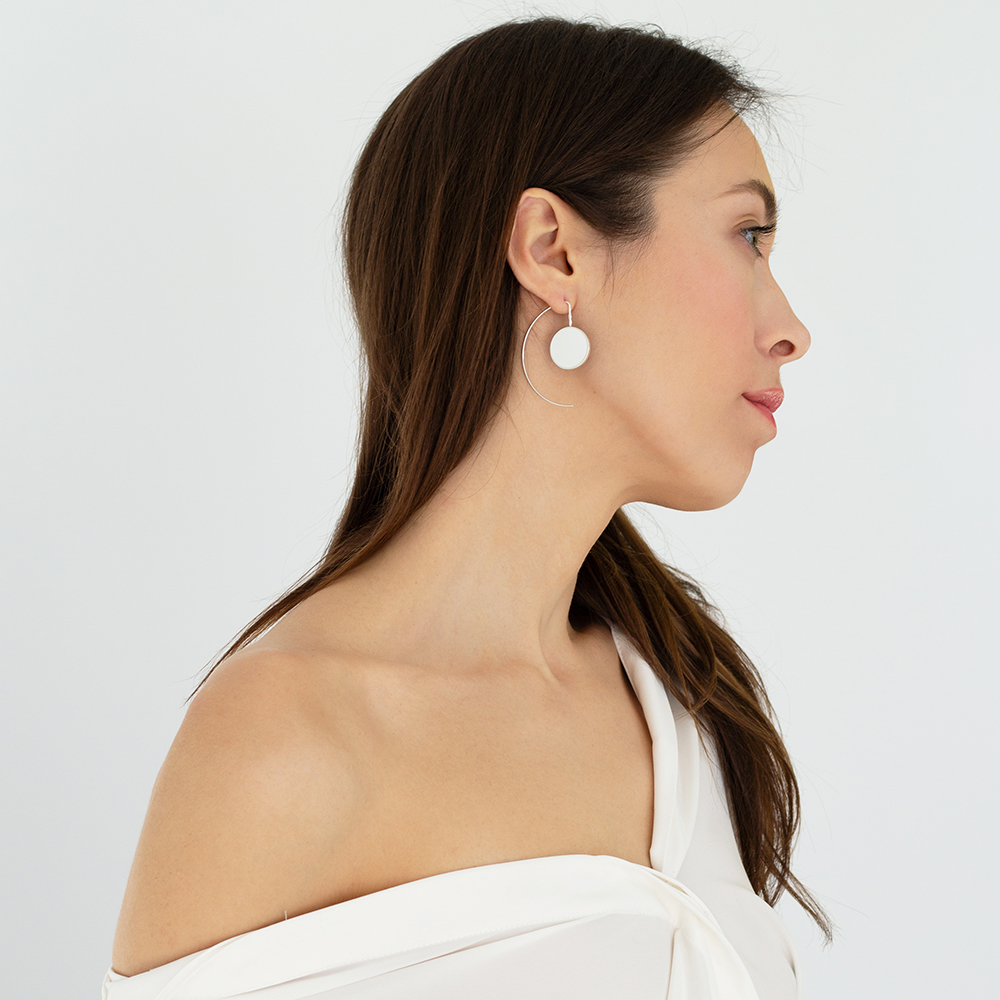 Срібні сережки (4766) - 5