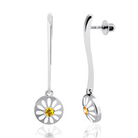 Срібні сережки-гвоздики Ромашка (4785) Рекомендації для вас