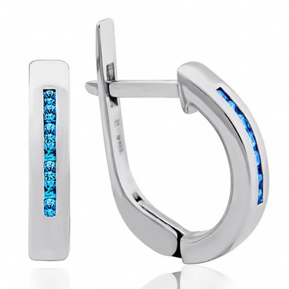 Срібні сережки Таємнича доріжка (4790) - 1