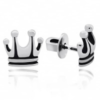 Срібні сережки-гвоздики Корона (4799) Рекомендації для вас