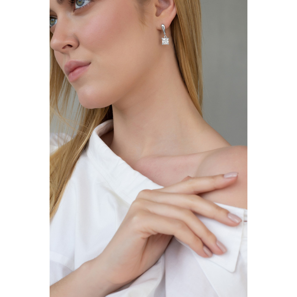 Срібні сережки (4824) - 2