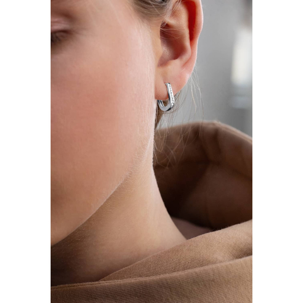 Срібні сережки (4828) - 5