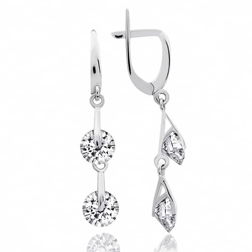 Срібні сережки (4833) - 1