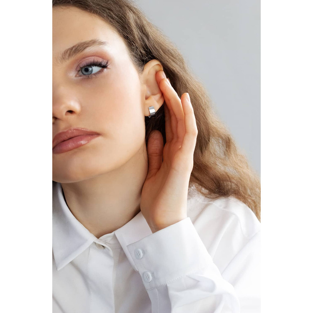 Срібні сережки (4838) - 3