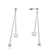 Срібні сережки-гвоздики Зірочки (4840) Рекомендації для вас