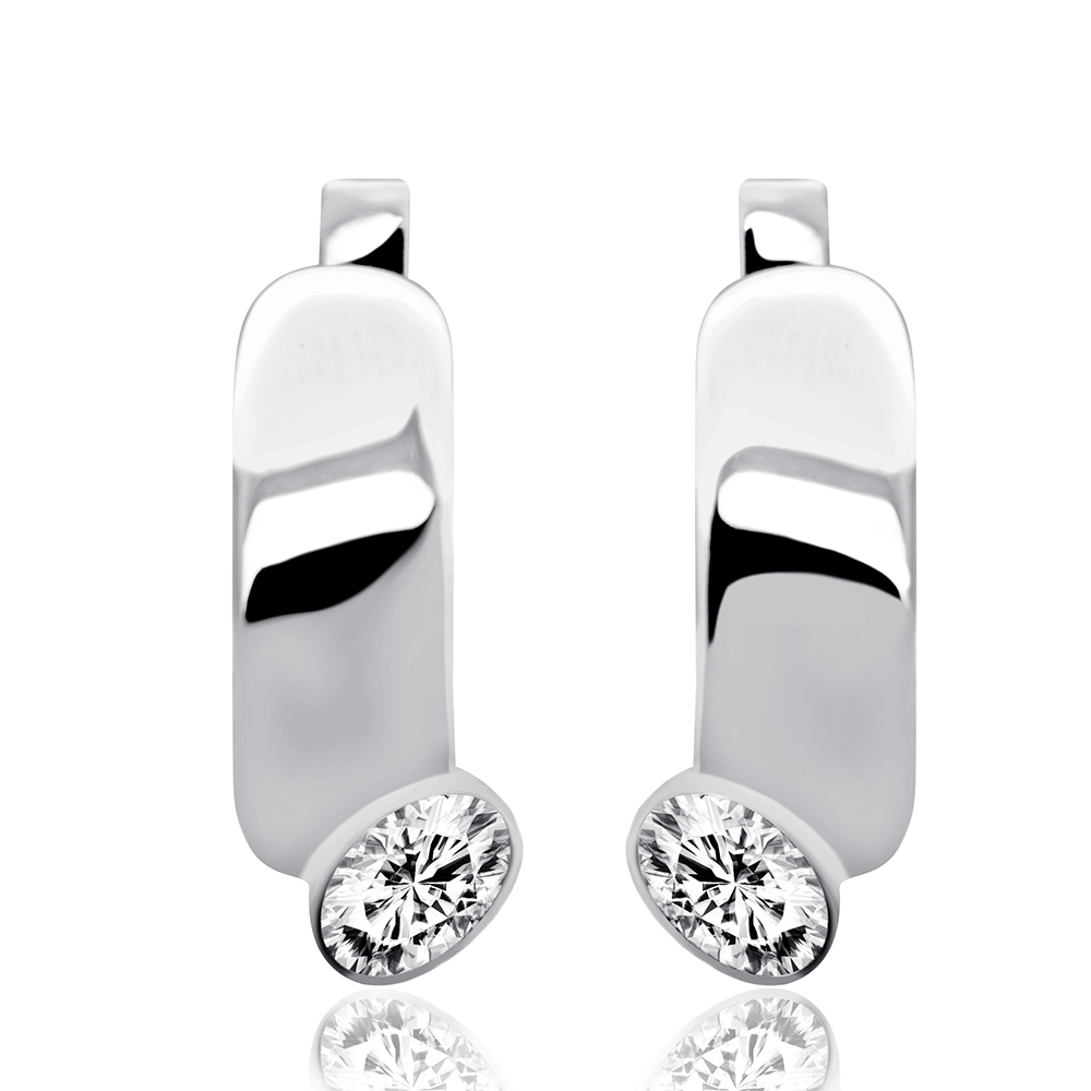 Срібні сережки (4847) - 1