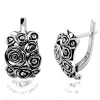 Срібні сережки Троянди (4854) Рекомендації для вас