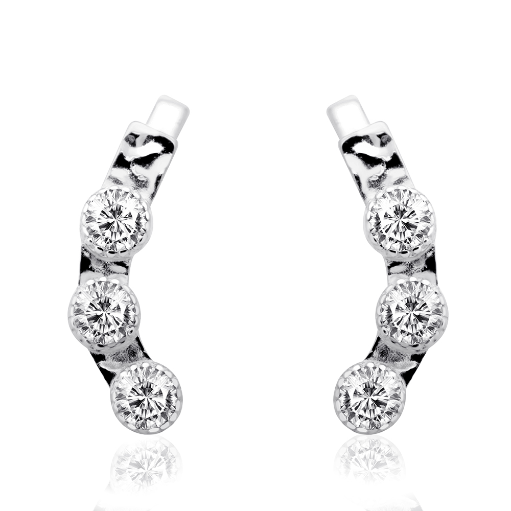 Срібні сережки (4856) - 1