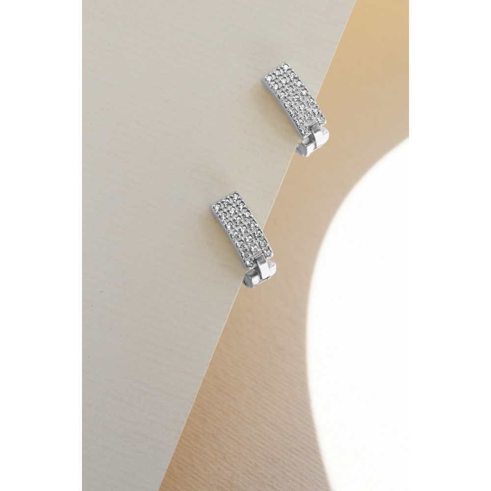 Срібні сережки (4869) - 4