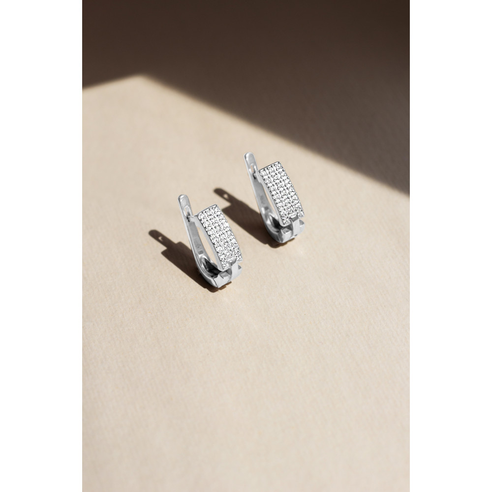 Срібні сережки (4869) - 3