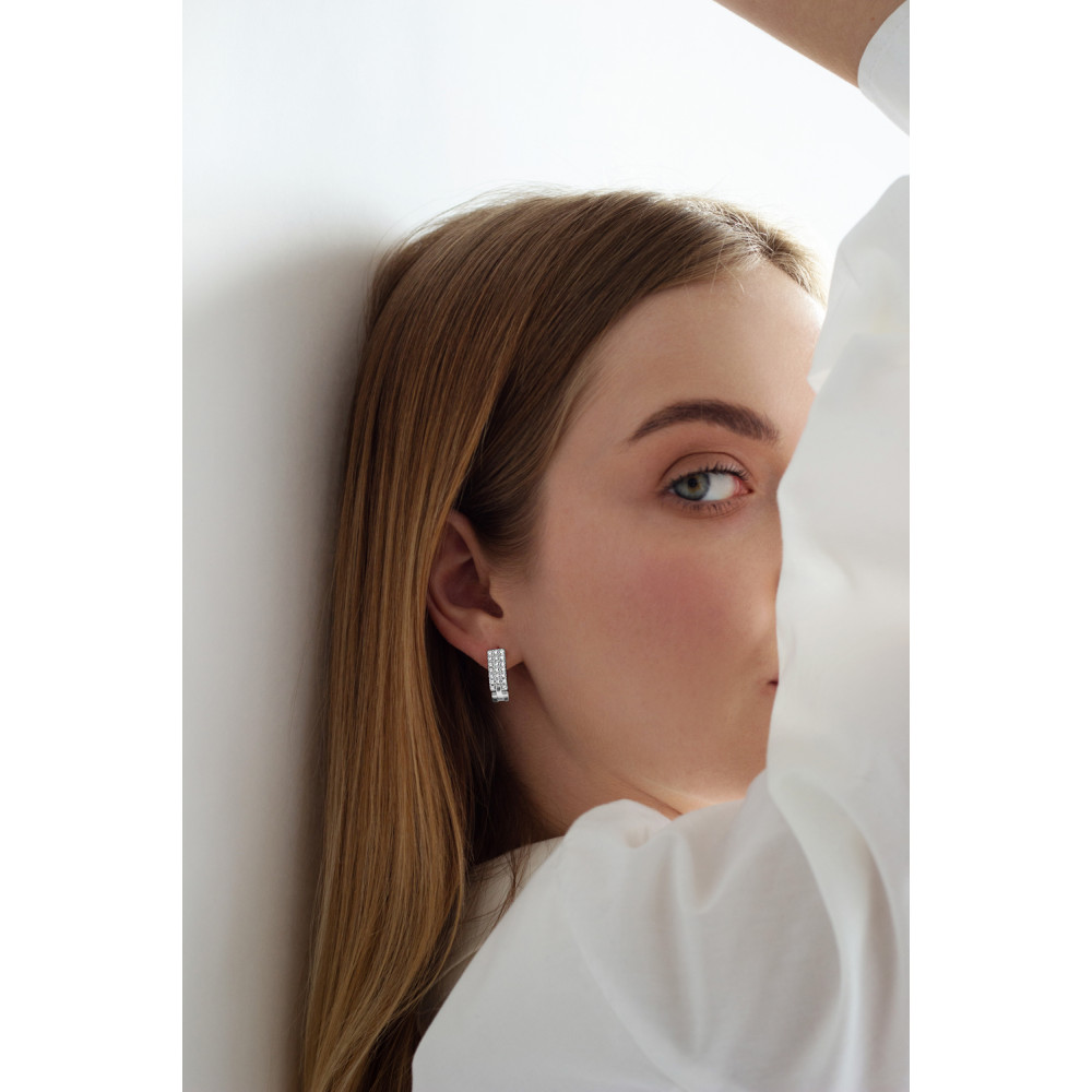 Срібні сережки (4869) - 2