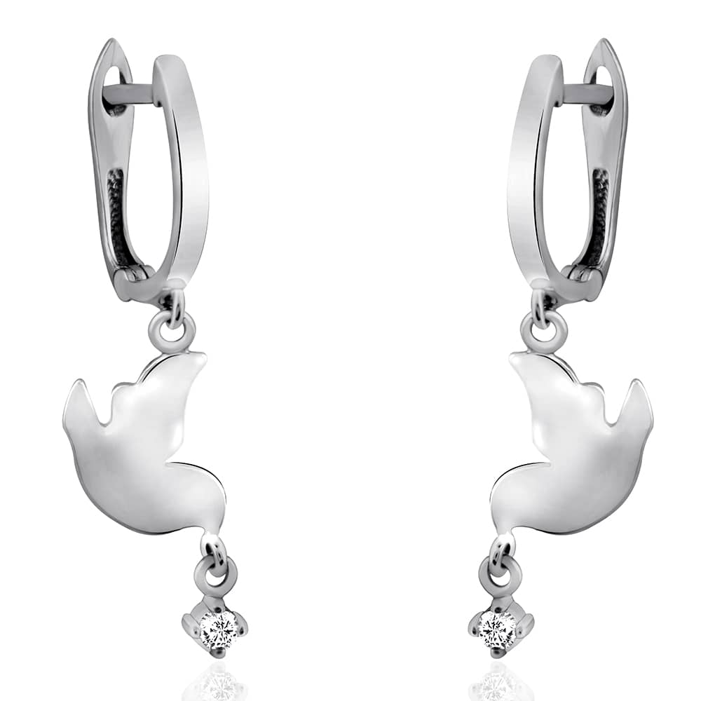 Срібні сережки (4870) - 1