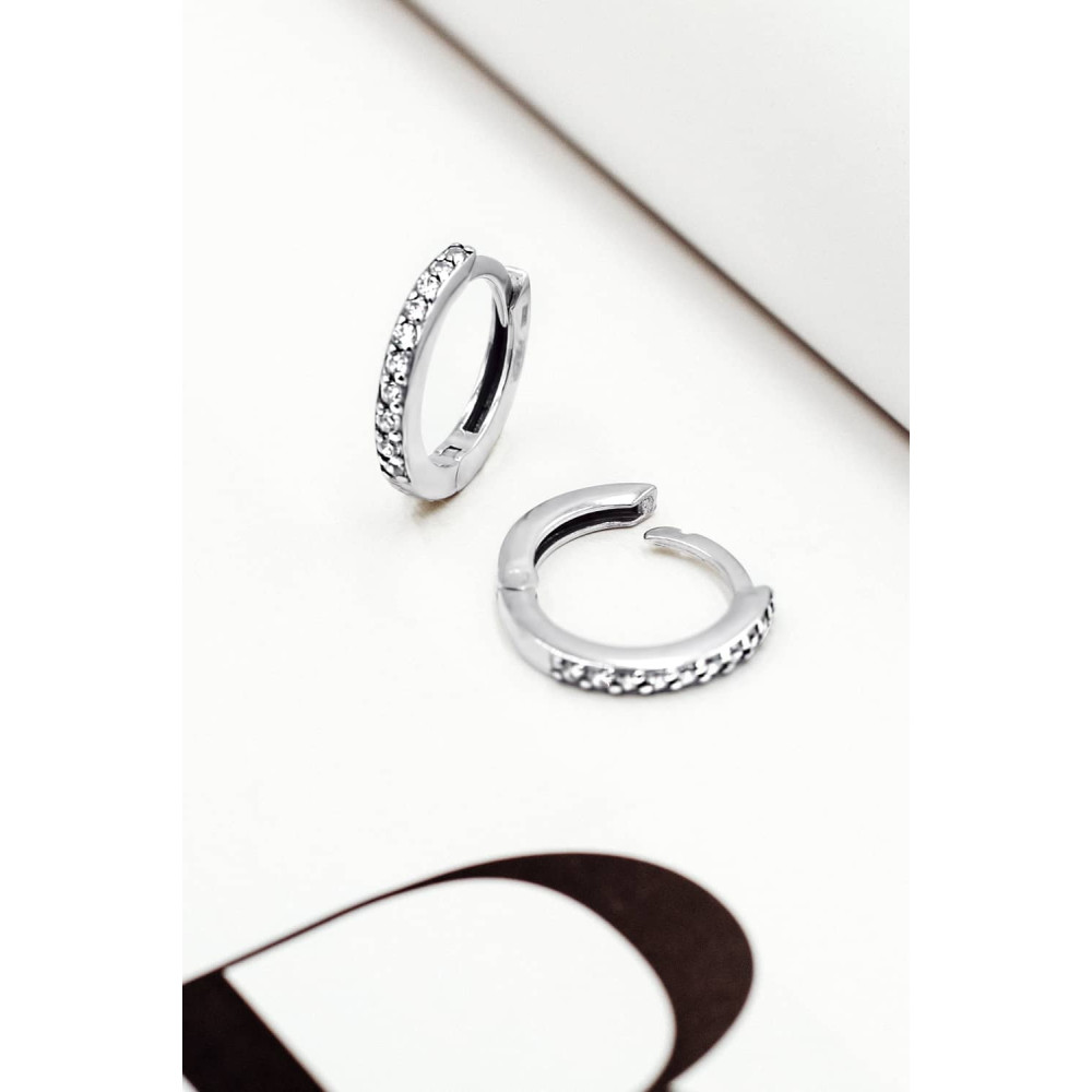 Срібні сережки (4880) - 2