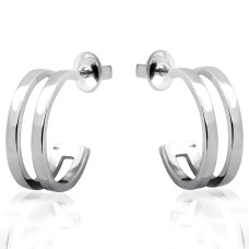 Срібні сережки-гвоздики  (4885)