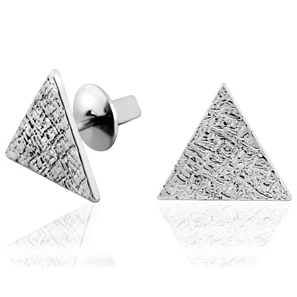 Срібні сережки-гвоздики (4888) - 1