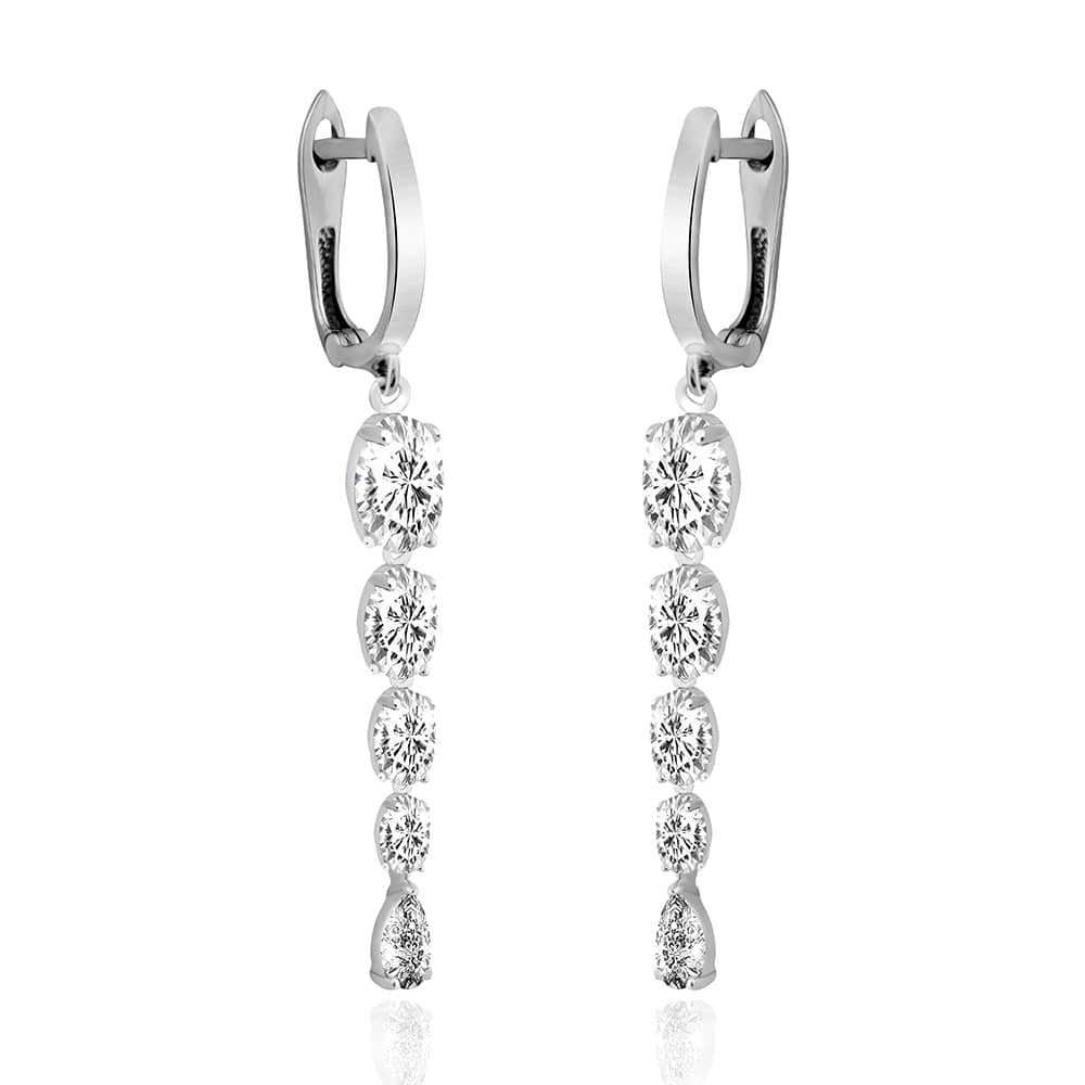 Срібні сережки Омана (4891) - 1