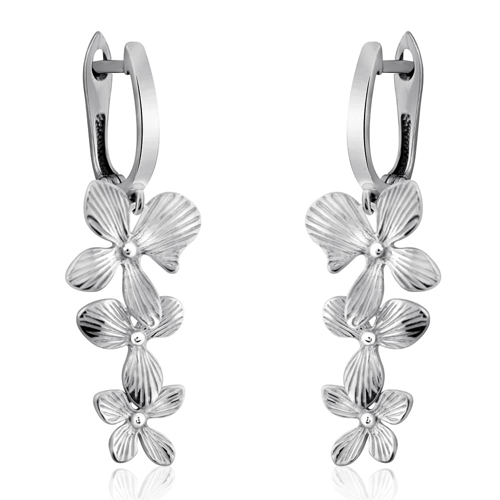 Срібні сережки (4893) - 1