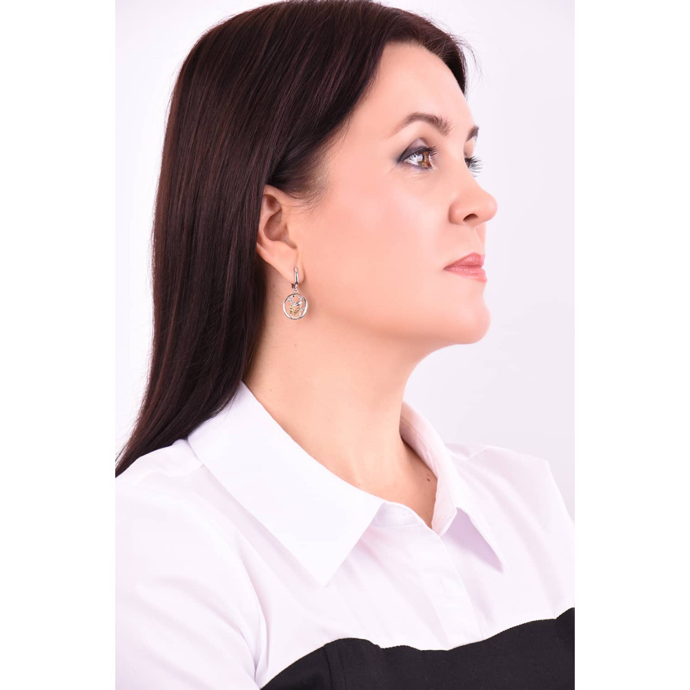 Срібні сережки (4905) - 3