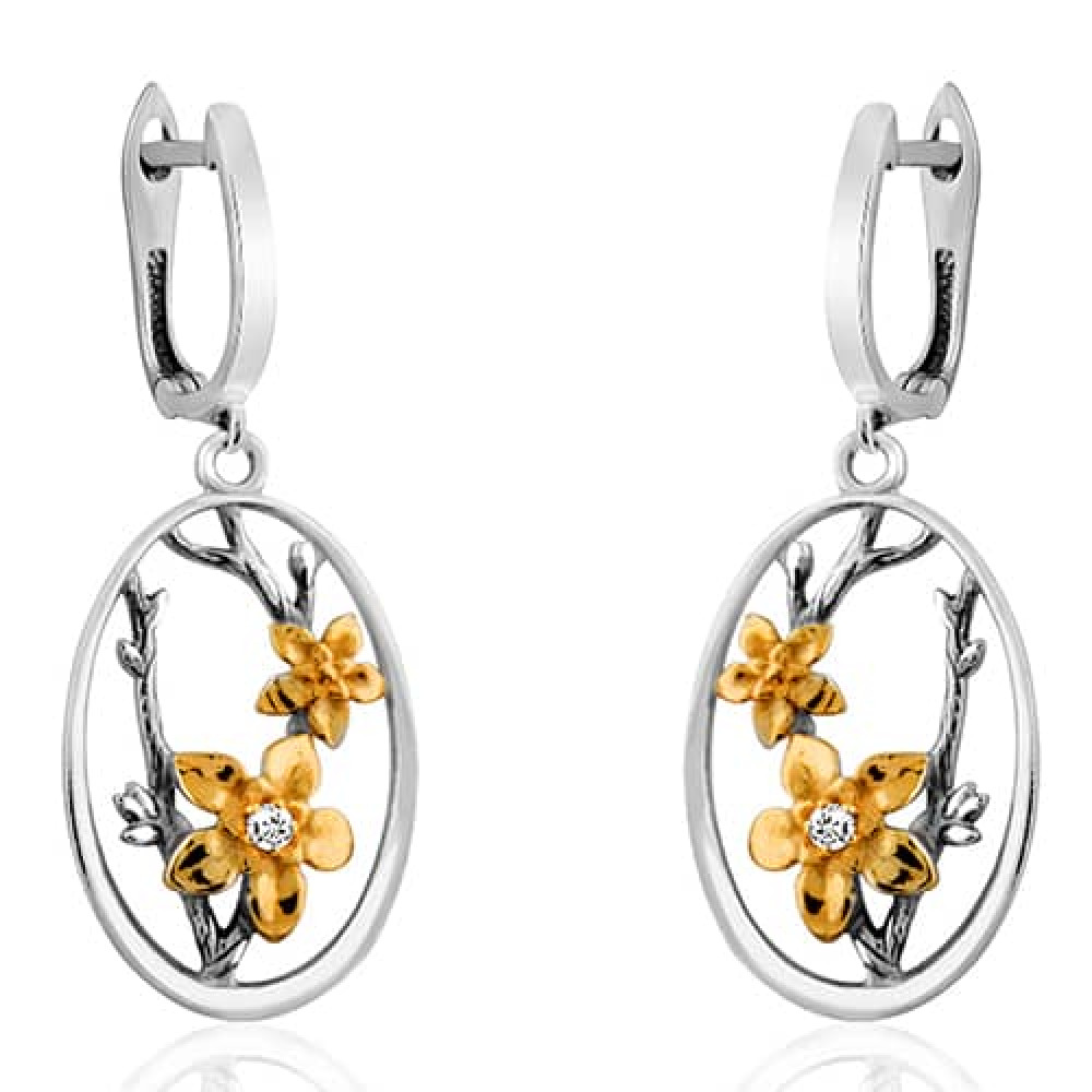 Срібні сережки (4906) - 1