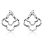 Срібні сережки-гвоздики (4908) - комплект